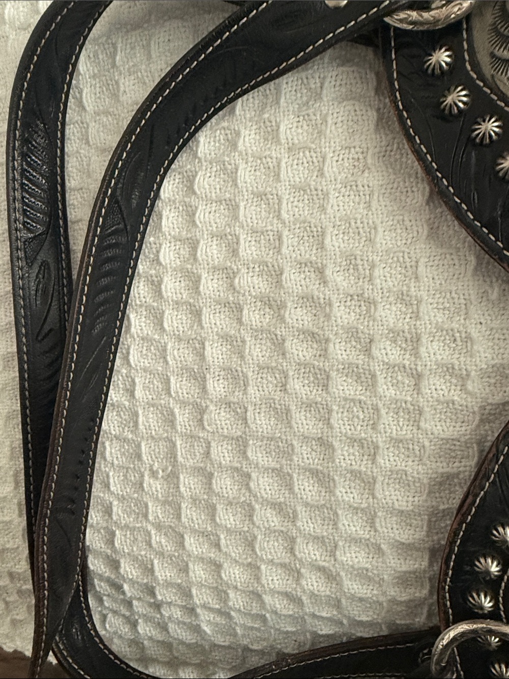 American West Black & Gray Western Bag - Picture 11 of 14